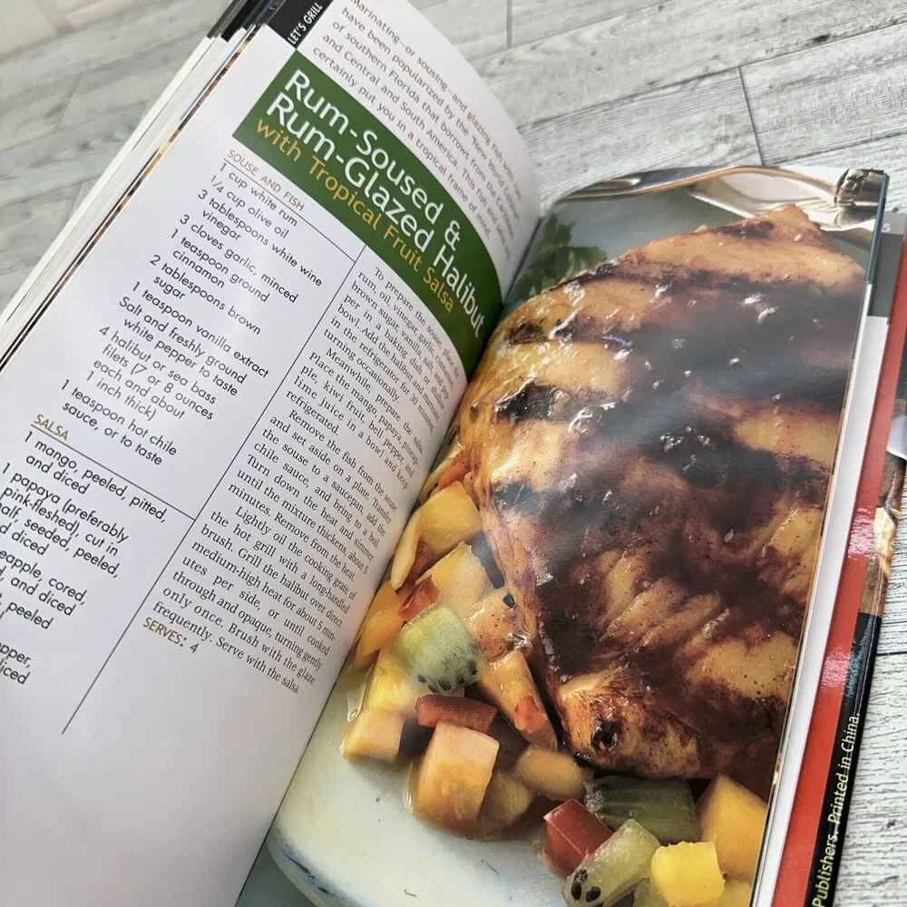 Omaha‎ Steaks - Let's Grill Hardcover Cookbook - by Simon & Harrisson BBQ
